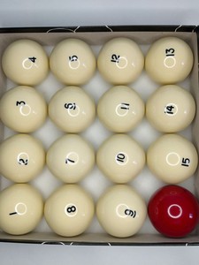 Set Completo di 16 Biglie in Resina di Grado A da 68mm per Biliardo Russo, <span class=keywords><strong>Snooker</strong></span> e Biliardo a Piramide dell'Europa Orientale con Scatola - Product Image 4