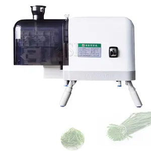Mesin pencacah bawang hijau listrik, mesin pemotong penghancur bawang hijau komersial 110V 220V