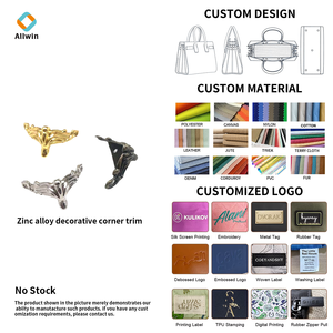 Pieds décoratifs vintage en alliage de zinc écologique <span class=keywords><strong>Mugu</strong></span> pour boîtes à bijoux, supports d'angle inférieurs, emballage cadeau, rangement de bijoux - Product Image 1