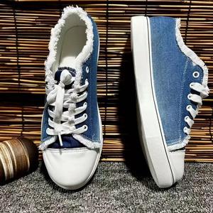 Trendy Canvas Schoenen Met Schedelpatroon Voor Dames Laag Uitgesneden Ronde Neus Antislip Canvas Casual Schoenen - Product Image 2