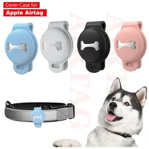 protective Case Cover with Anti-Lost Keychain Air Tag Cases for Apple Tracker Device Key Finder airtag case silicone