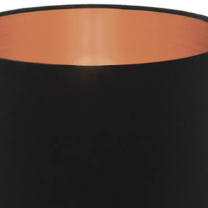 Lámpara de Mesa CARLTON 2, Metálica, para Interiores, Base para Bombilla AC E14, Diseño Vintage con Pantalla Geométrica (9019542322) - Product Image 4