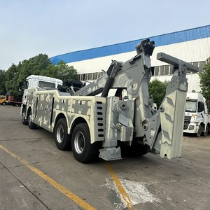 Camion de dépannage intégré Shacman 8x4 30 tonnes avec grue de levage, véhicule de sauvetage routier lourd - Product Image 2