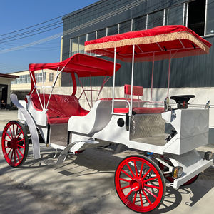 Nuevo Carro de Caballos para Bodas, Carruaje Real de Lujo, Precio al por Mayor - Product Image 1