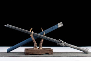 LRT004-Colección de espadas samurái, espada portátil de alta dureza para defensa personal, adorno, herramienta para acampar y remover obstáculos. - Product Image 3