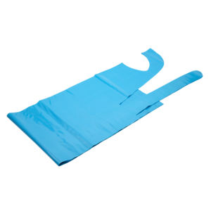 Riutilizzabile senza maniche piega in plastica trasparente usa e getta da donna bianco in plastica impermeabile grembiule economico per la cucina - Product Image 6