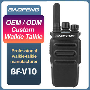 Radio bidirectionnelle portable ultra-légère Baofeng BF V10 personnalisable, 142g, double charge USB, anti-interférence claire - Product Image 1