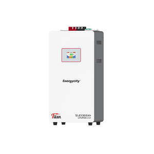 Système de stockage d'énergie domestique hors réseau super empilable 300Ah 51.2V mural avec BMS intelligent 10-20kW IP21 tout-en-un - Product Image 2