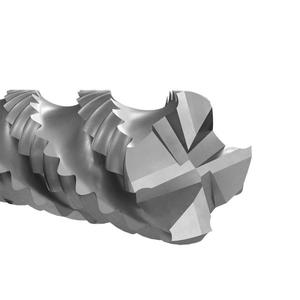 KRINO - 240182500 HSS-CO 8% Four flutes end <b>mills</b> with Weldon shank for roughing purpose long series DRILL BITS - Product Image 4