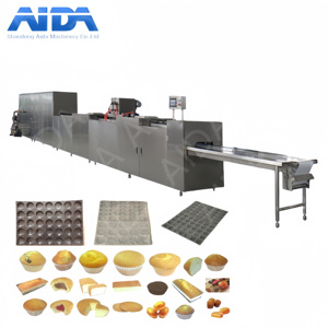 Línea de producción de magdalenas Máquina <span class=keywords><strong>para</strong></span> hacer pasteles <span class=keywords><strong>Precio</strong></span> Llenado de pasteles Máquina <span class=keywords><strong>para</strong></span> depositar pasteles Línea de producción Máquina <span class=keywords><strong>para</strong></span> llenar magdalenas - Product Image 4