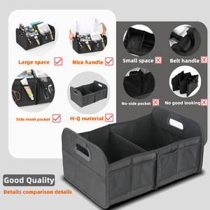 Boîte de rangement pour coffre de voiture à prix d'usine, en tissu Oxford 600D, grande capacité, pliable, pour voiture et SUV - Product Image 6