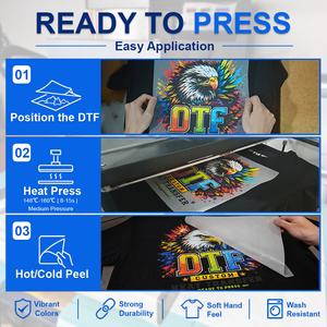 Transferencias DTF Personalizadas al por Mayor, Diseños de Impresión en Pantalla, <span class=keywords><strong>Pegatinas</strong></span> Listas para Prensar, Transferencia Térmica DTF para <span class=keywords><strong>Camisetas</strong></span> - Product Image 5