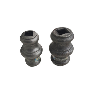 Collare per Balaustra in Ghisa a Basso Prezzo, Borchie in Ferro Battuto, Superficie Sabbiata, Tecnologia Forgiata, Stile Tradizionale Europeo - Product Image 1