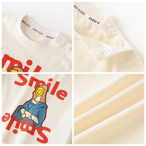 Tenues assorties pour la famille, t-shirts en coton pour mère et enfants, vêtements pour <span class=keywords><strong>papa</strong></span>, maman, frère, sœur, imprimés tendance, ensembles de t-shirts, chemises d'été - Product Image 2