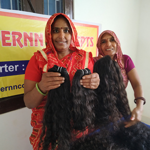 Pelucas de cabello natural virgen sin procesar, extensiones de cabello humano indio ondulado, precio de alta calidad, venta al por mayor - Product Image 4