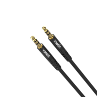 1M TPE kawat 3.5mm kabel Audio AUX untuk ponsel Earphone PC ponsel Tablet MP3 pintar dengan panjang 0.5M bahan tembaga perisai kepang