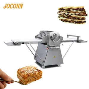 bakery commercial croissant pressing machine pastry sheeter machine bread roller machine