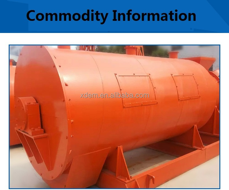 Tooth Stirring Organic Fertilizer Granulator XDEM High Granulating Rate