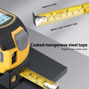 Mètre <span class=keywords><strong>laser</strong></span> industriel 3-en-1, ruban à mesurer numérique professionnel étanche IP54, mesure de surface et de volume, télémètre 2mm - Product Image 3