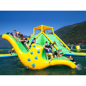 Nuevo comercial de alta calidad PVC inflables parque acuático grande inflable carrera de obstáculos team building - Product Image 5