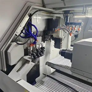 Horizontale Autofelgen-Reparaturzubehör Diamantschnitt-Legierungsräder-Reparatur cnc- Drehmaschine