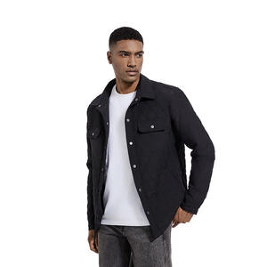 Chaqueta de Moda para Hombre, Chaqueta de Negocios para Hombre, Chaqueta de Algodón con Estampado de Diamantes para Hombre, Ideal para el Invierno - Product Image 2