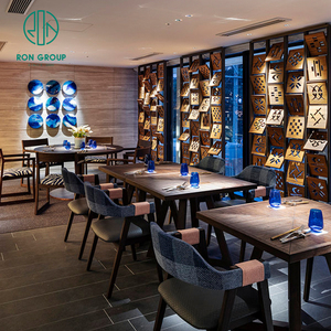 Café tienda <span class=keywords><strong>de</strong></span> té chino <span class=keywords><strong>de</strong></span> lujo moderno <span class=keywords><strong>McDonald</strong></span> cafetería hospitalidad comercial restaurante <span class=keywords><strong>de</strong></span> madera muebles mesa y silla conjunto - Product Image 1