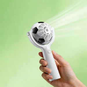 Ventilatore Portatile USB Ricaricabile 5 Velocità a Forma di Pallone da <span class=keywords><strong>Calcio</strong></span> 2026 con Base per Tifosi - Product Image 3