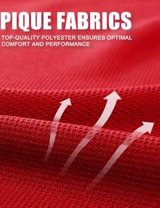 Polo de manga corta para hombre, camiseta táctica de secado rápido, camiseta de golf - Product Image 3