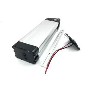 Sun ease sliver fish tipo 37v 10ah e bateria, para bicicleta, xh370, 10j, com estojo e carregador 2a, conector xrl