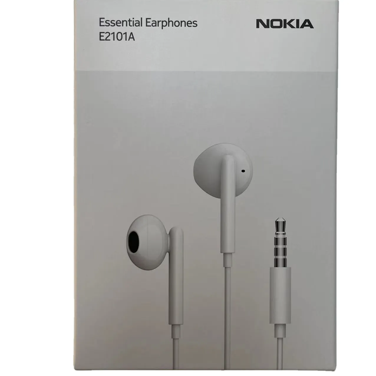 Nokia E2101A Wired 3.5mm Earphones Stereo Music Wired Headsets Gaming Earphone With Mic Volume Control
