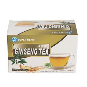 Tè Biologico Anti-Fatica al Ginseng Confezionato in Scatola - Product Image 2