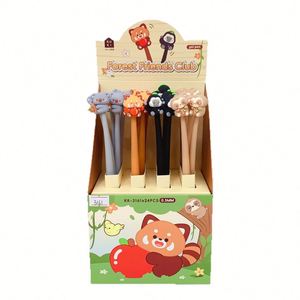 Cute Cartoon Kawaii <b>Gel</b> Ink <b>Pens</b> <b>Set</b> Plastic 0.5mm Multi-Color for School Students and Kids Perfect Present Gift - Product Image 1