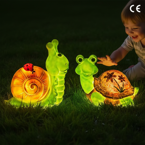 مصباح حديقة LED منخفض الفولتية على شكل حلزون أو سلحفاة من موموفالي، إضاءة دافئة بيضاء فائقة السطوع لتزيين الفيلات والساحات الخارجية - Product Image 1