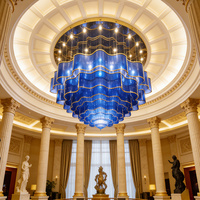 Lustre en plaque acrylique, luminaire de plafond carré, chambre à coucher, hôtel haut de gamme, restaurant, lampe suspendue de luxe
