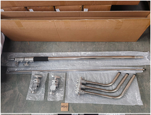 حامل حامل C خفيف من الفولاذ المقاوم للصدأ شديد التحمل مع عجلات تصميم جديد للتصوير الضوئي والإضاءة القوية - Product Image 5