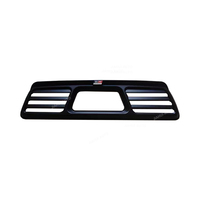 Pour 2015 - 2025 Hilux REVO, plaque anti-collision en maille décorative pour persienne de siège arrière modifiée.