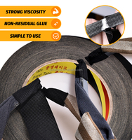 Ruban adhésif en tissu imperméable simple face personnalisable en gros, 0,25 mm, pour scellage de cartons, bricolage et décorations de fête