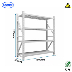 Étagère de stockage en acier ESD légère Leenol, sans boulons, pour entrepôt d'électronique - Product Image 1