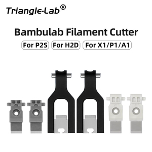Trianglelab - Juego de 3 Cortadores de Filamento para Impresoras 3D <span class=keywords><strong>Bambulab</strong></span> <span class=keywords><strong>X1</strong></span>/P1/A1 Series P2S H2D, Cuchilla de Corte de Metal de Precisión - Product Image 1