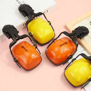 उच्च गुणवत्ता वाली अच्छी कीमत सुनवाई सुरक्षा क्लिप-ऑन माउंट डिजाइन हेलमेट संलग्न इयरमफ - Product Image 2