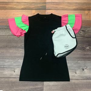 JL923E Custom Damen T-Shirt Schnitt und Nähen Sommer Kurzarm O-Ausschnitt Kawaii Mode Casual T-Shirts Kätzchen Lustige Kleidung - Product Image 1