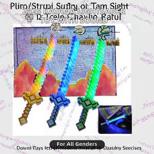 <span class=keywords><strong>Sabre</strong></span> <span class=keywords><strong>laser</strong></span> Katana 2025, jouet en plastique pour enfants, épées qui peuvent se joindre, lumière et son, 14 ans et plus, pour les fêtes - Product Image 3