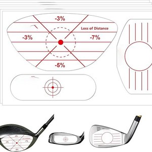 Adhesivo de impacto para entrenamiento de swing de golf, material PU, ayuda de entrenamiento para mejorar el práctica del swing de golf - Product Image 3
