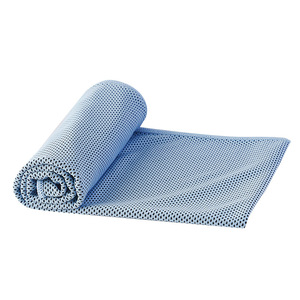 Cooling Sports Towel Rectangle 5s-10s Water Absorption Machine Wash Yoga Fitness Use - Product Image 1