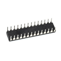Microcontrolador PIC ANSOYO PIC16F876A-I/SP de 8 bits, 14KB Flash, 20MHz, 28 pines DIP, IC/SPI/UART, montaje a través de orificio