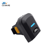 Escáner de Códigos QR Portátil JR HC-Z38W con Bluetooth, Base de Carga, Mini Lector de Códigos de Barras de Bolsillo con Anillo, Interfaz USB