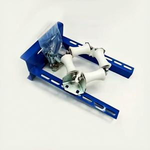 Dispositivo di Guida per Catena di Compensazione Ascensore con Ruota in Gomma Anti-Oscillazione 55x88 - Product Image 1