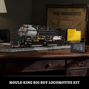 Modelo de Camión <span class=keywords><strong>Big</strong></span> Boy a Escala 1:8, 12049, Juguetes Educativos Técnicos, Regalo para Niños, 3040 Piezas, Bloques de Construcción de Plástico ABS, CE - Product Image 2