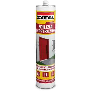 SOUDAL Outil de tournage polyvalent neutre en silicone 300 ML brun foncé - Product Image 1